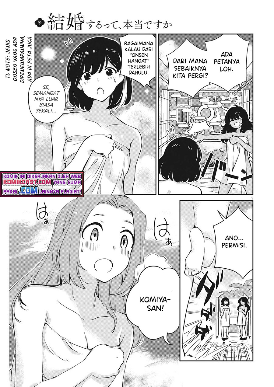 Kekkon Surutte, Hontou Desu ka? Chapter 64 Gambar 10